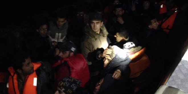 Sakarya'da 87 kaçak göçmen yakalandı