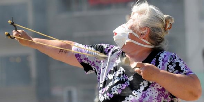 'Gezi'nin sapanlı teyzesi' DHKP/C üyeliğinden tutuklandı