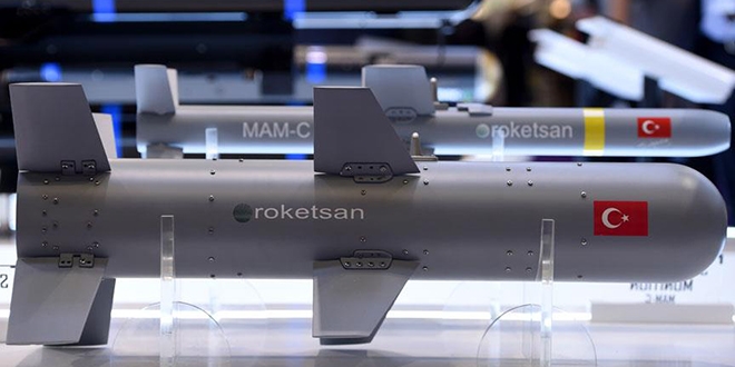 Roketsan'ın mühimmatları Ukrayna'da görücüye çıktı