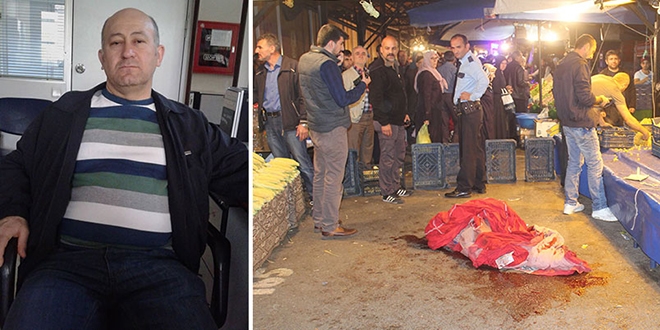Emekli polis, tartıştığı pazarcıları silahla vurdu