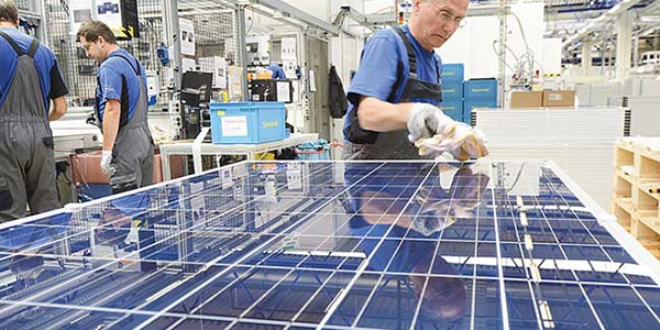 İlk yerli güneş paneli fabrikasında ilk adım
