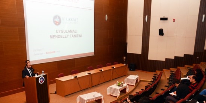 Kırıkkale Üniversitesi'nde makale ve tez yazımı eğitimi