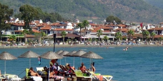 Muğla'da Ekim ayında deniz keyfi