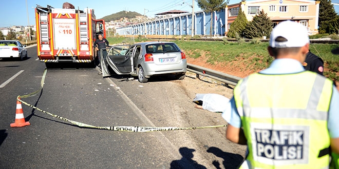 Kahramanmaraş'ta trafik kazası: 3 ölü