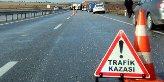 Konya'da trafik kazas: 1 l, 1 yaral