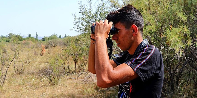 Boksör olmayı düşünürken kuş bilimine gönül verdi
