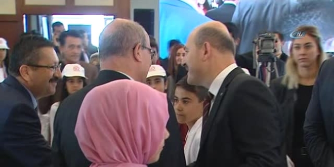 Soylu Mardin'den gelen 200 öğrenciyle buluştu