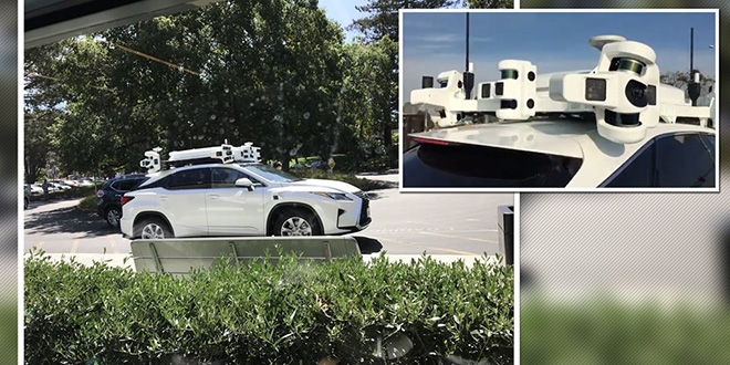 Apple'ın sürücüsüz otomobili göründü