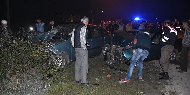 Bartın'da trafik kazası: 5 yaralı