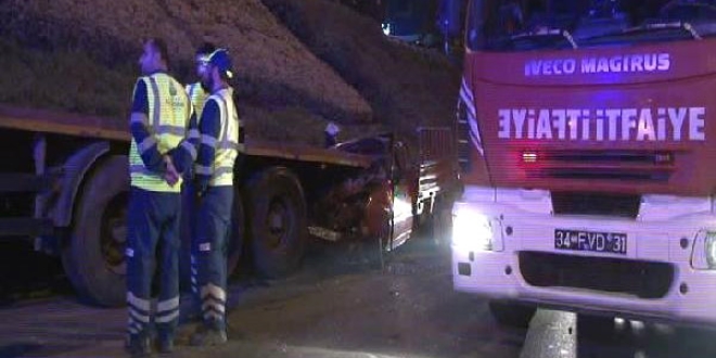 D-100 karayolunda trafik kazası: 1 ölü