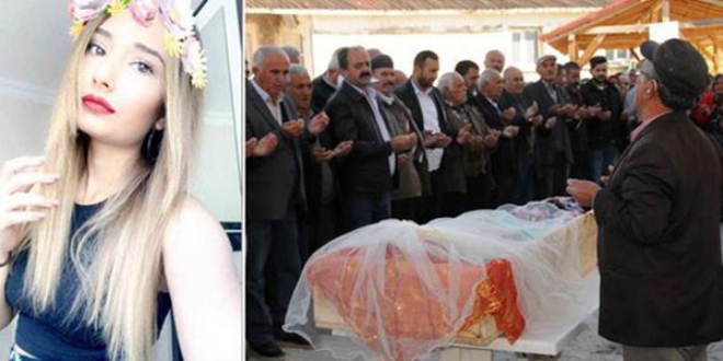 Üniversiteli Merve'nin tabutuna gelinlik örtüldü