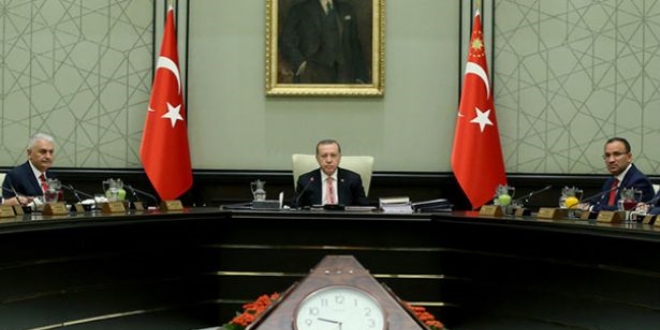 Erdoğan'ın başkanlık ettiği toplantı sona erdi