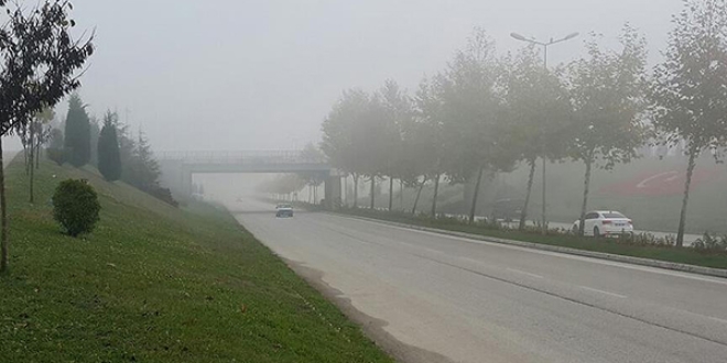 3 ilde, sis trafiği olumsuz etkiledi