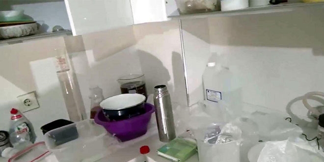 Sözde 'Doktor'u yangın ihbarı yakalattı