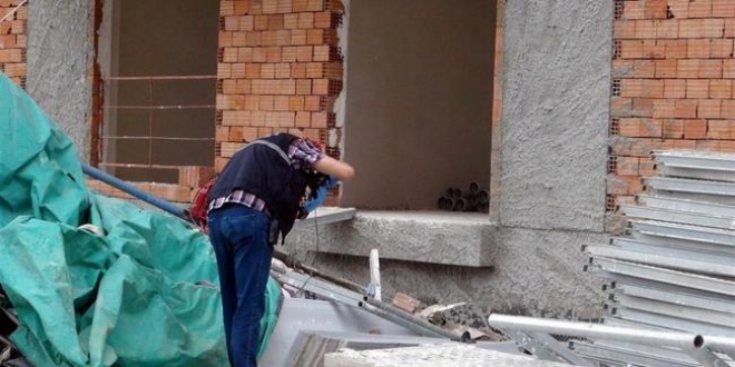 İnşaatın 5. katından düşen işçi öldü
