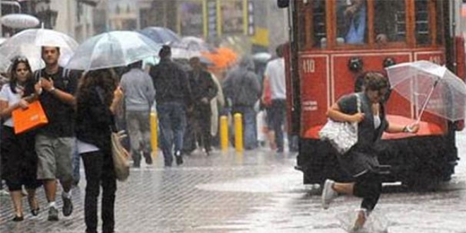İstanbul için kuvvetli yağış uyarısı