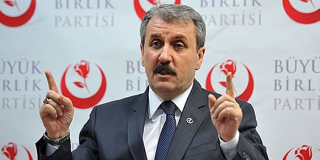 Destici'den yeni kurulan parti hakkında açıklama