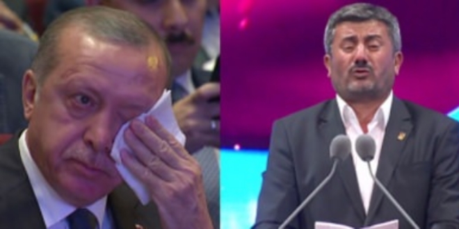 Şehit babası hem ağladı hem ağlattı