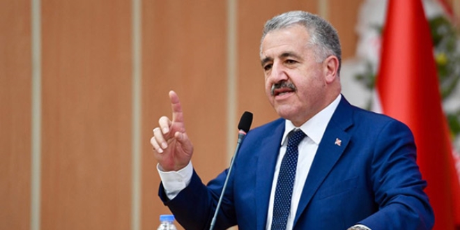Bakan Arslan: Operasyonlarla istikrarımızı bozmaya çalışıyorlar