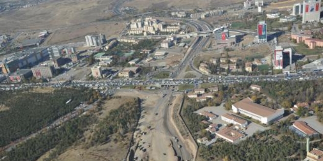 ODTÜ'den geçecek yol ağaçlandırılıyor