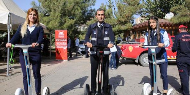 Mardin'de gingerli zabıtalar işbaşında