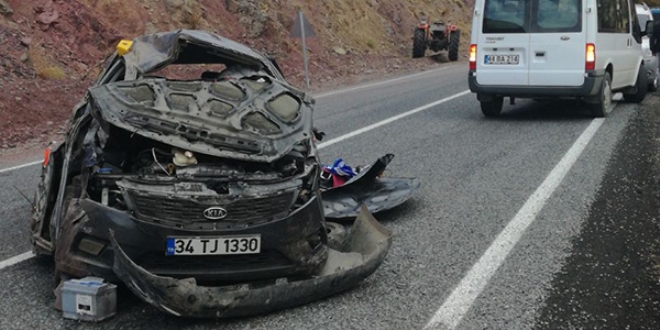 Malatya'da trafik kazası: 1 ölü, 5 yaralı