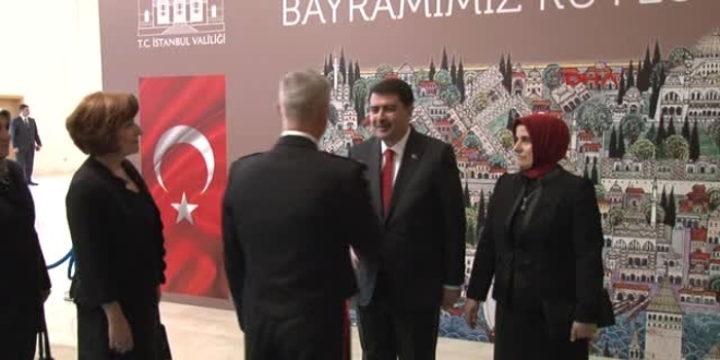 İstanbul Valisi Şahin'den 29 Ekim resepsiyonu