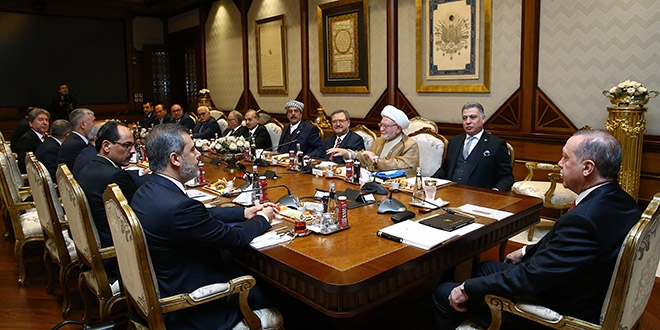 Cumhurbaşkanlığı Külliyesinde sürpriz misafir