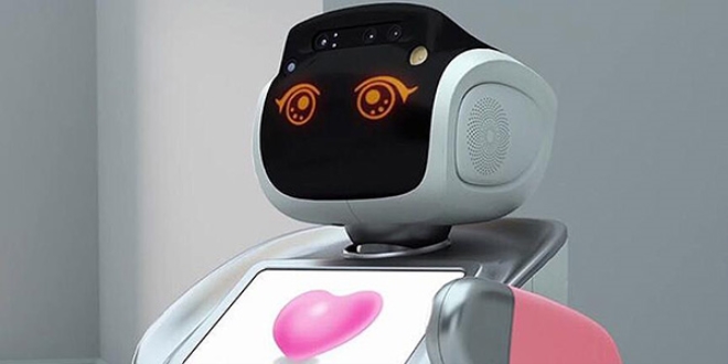 Fuar ziyaretçilerini robot 'Sanbot' karşılayacak