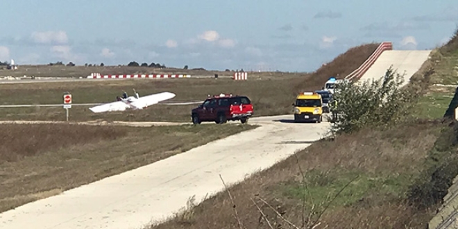 Tekirdağ'da eğitim uçağı düştü: 1 yaralı