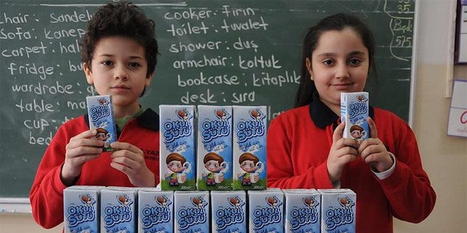 Okul sütü ihalesi iptal edildi