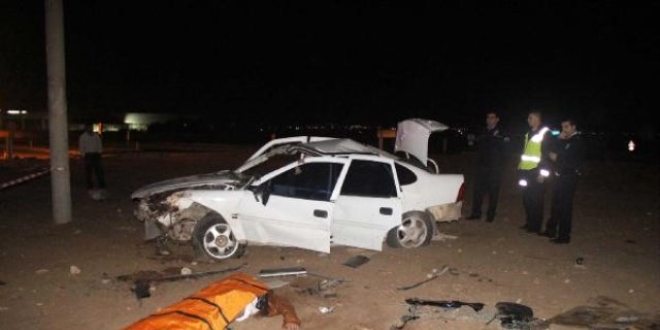 Şanlıurfa'da otomobil devrildi: 1 ölü, 2 yaralı