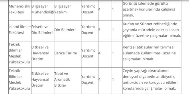 'Şeytanla mücadele edecek' doçent aranıyor ilanı