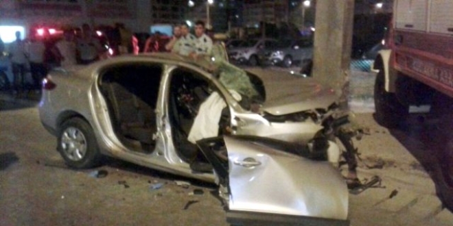 Mersin'de trafik kazası: 2 ölü, 2 yaralı