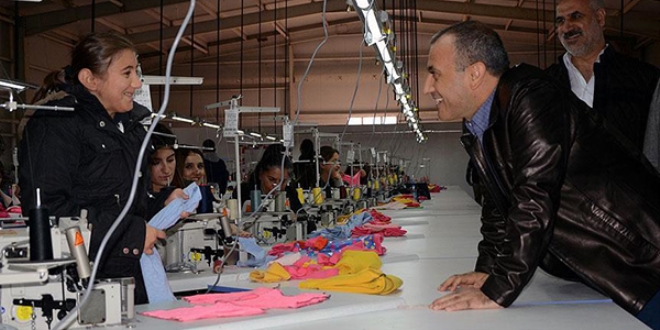 Tunceli'nin ilk tekstil atlyesi retime balad