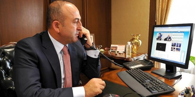 Çavuşoğlu, ABD Dışişleri Bakanı Tillerson ile telefonda görüştü