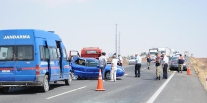 Şanlıurfa'da trafik kazası: 9 yaralı