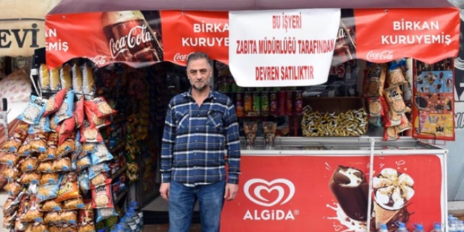 Zabıtanın kestiği cezalara kızan esnaftan ilginç tepki