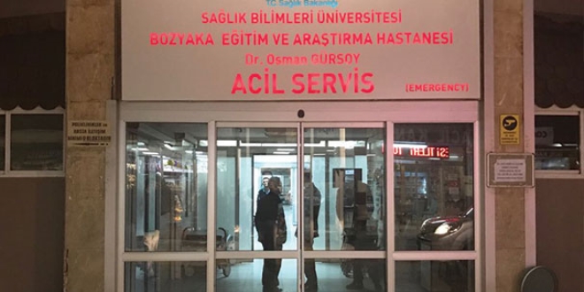 Ağız boşluğundan giren mermi burun kemiğine saplandı