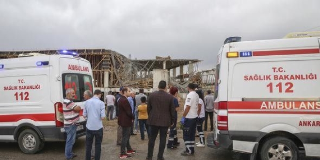 Başkentte inşaatta göçük: 5 yaralı
