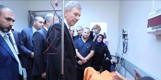 Sağlık Bakanı Demircan'dan hastane ziyareti