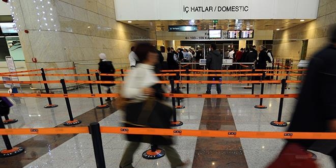 Havayoluyla taşınan yolcu sayısı 165 milyona yaklaştı