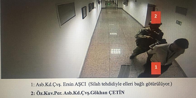 Astsubaya silah doğrulttuğu görüntüyü inkar etti