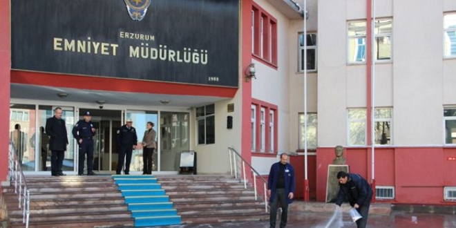 Erzurum'da 7 kadn avukat gzaltna alnd