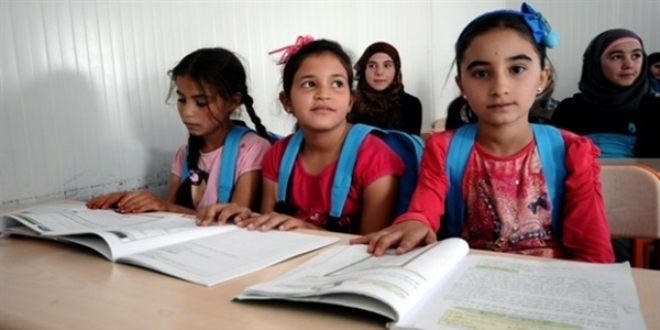 '612 bin 603 Suriyeli çocuk okullaştırıldı'