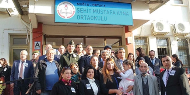 Şehit astsubayın ismi okula verildi