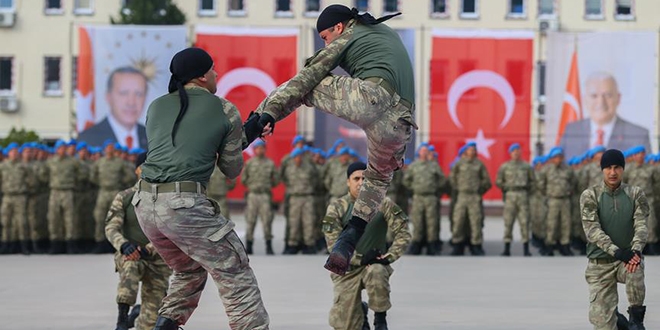 Uzman erbaşlardan teröristlere gözdağı