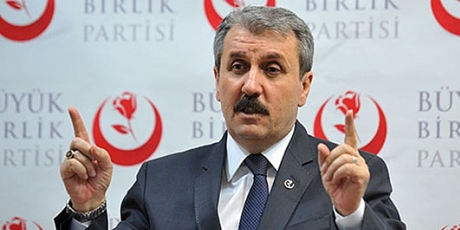 Destici: Yüzde 10 seçim barajının kaldırılması gerek
