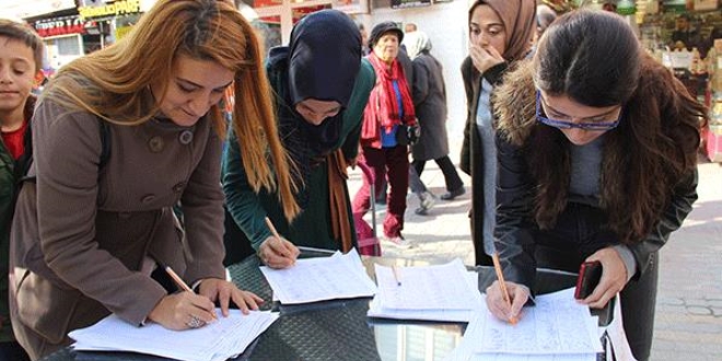 Yerli otomobil için 3 saatte 4 bin imza