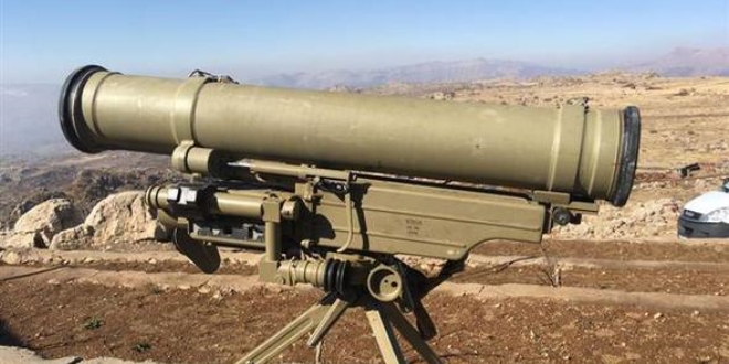 Şırnak'ta Rus yapımı METİS füzesi ele geçirildi